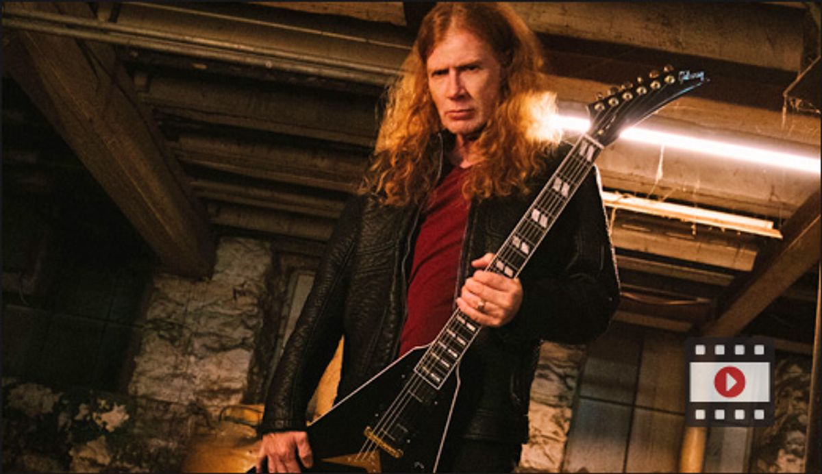 Gibson Announces Dave Mustaine As Brand Ambassador—Unveils Four New Models