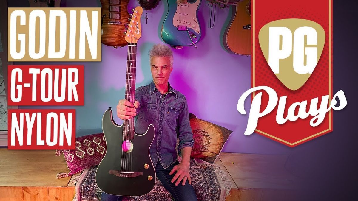 Godin G-Tour Nylon Matte Black Demo | PG Plays
