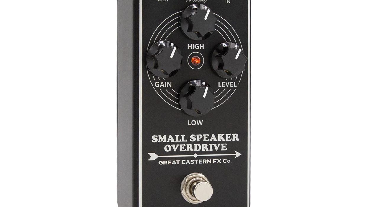 great eastern fx small speaker overdrive pedal review