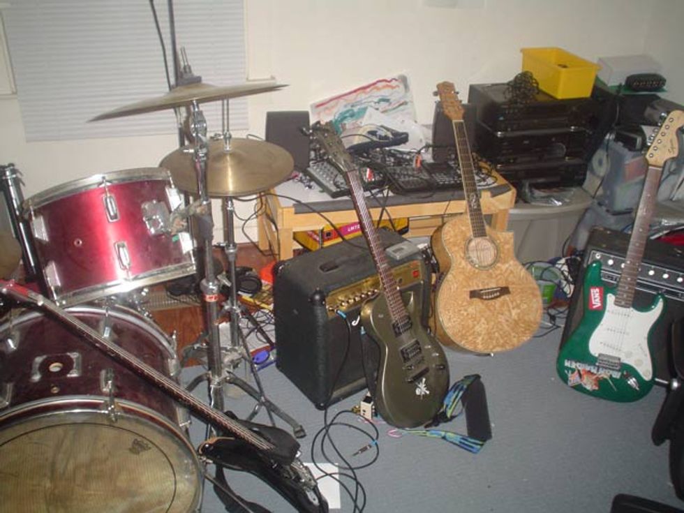 Greg Papakostas's Recording Space