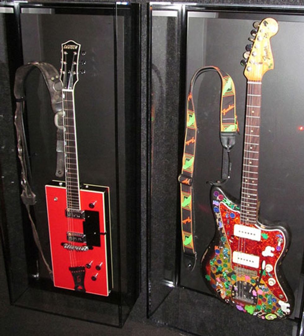 Gretsch Bo Diddley G5810 and J Mascis Fender Jazzmaster