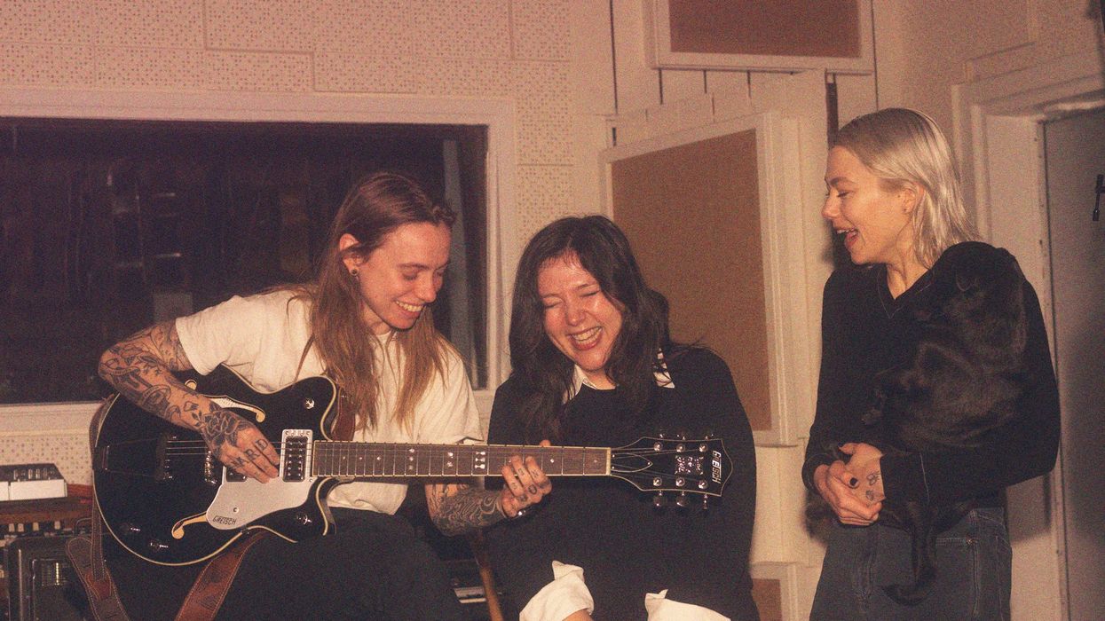 Gretsch boygenius guitar fender amp