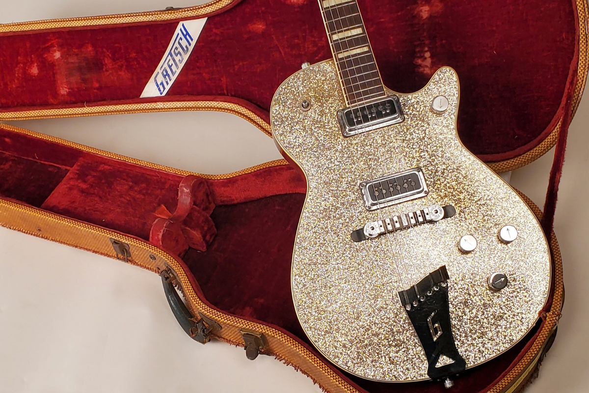 A 56 Sparkle Jet with Fuel to Burn Premier Guitar