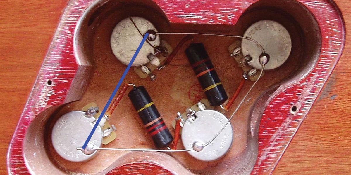 Grounding Passive Guitar (and Bass) Circuits, Part 1 - Image 1 Les Paul Wiring