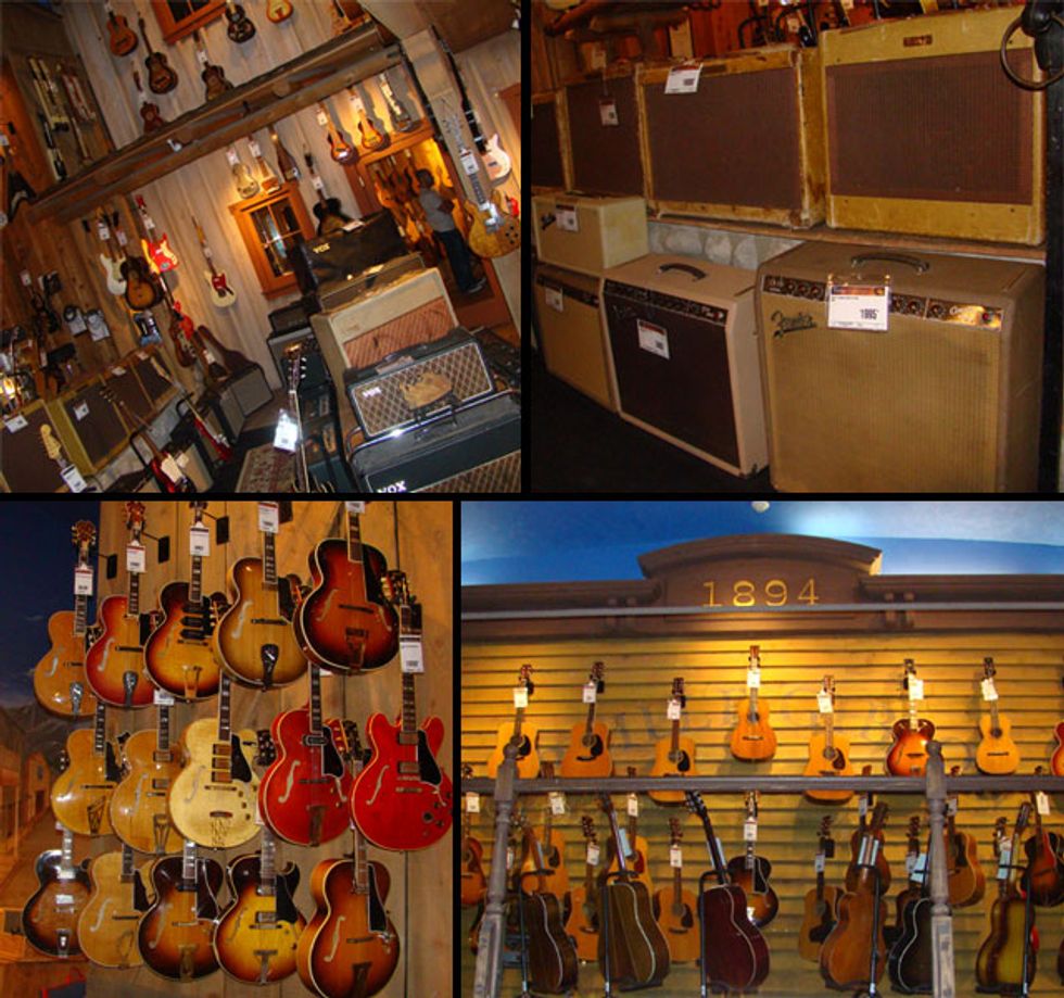 Guitar Center Hollywood Vintage Showroom - Hollywood, CA