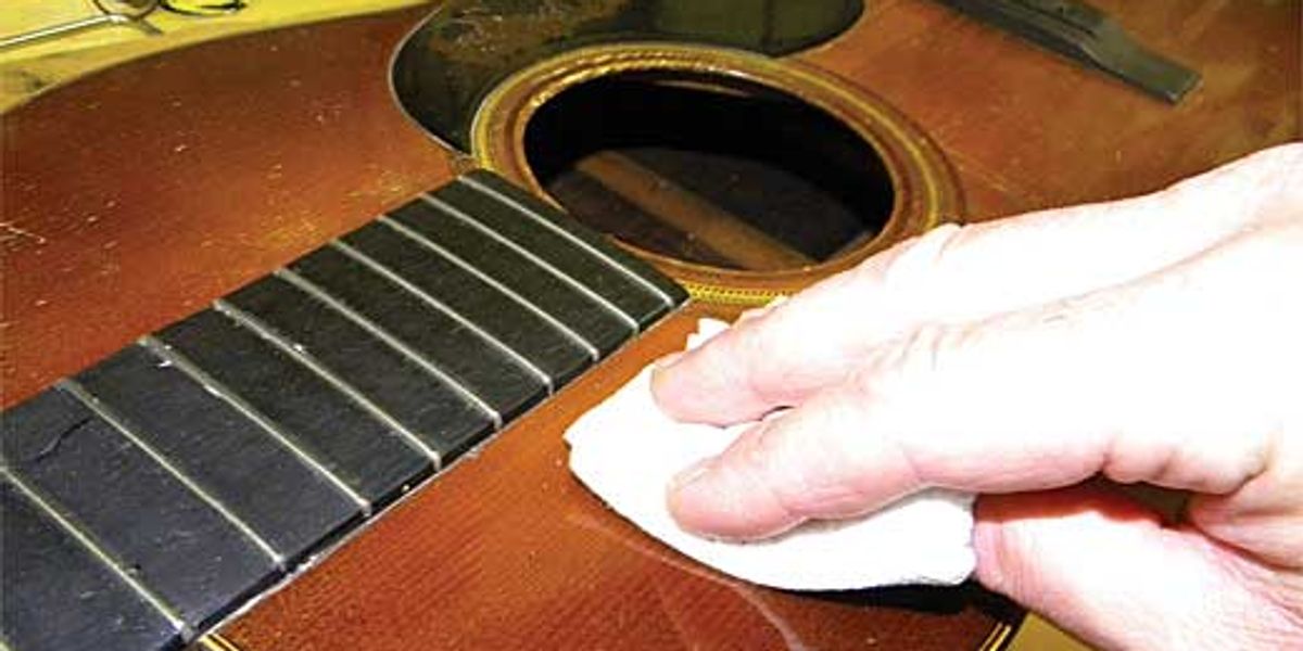 What to Clean Acoustic Guitar With