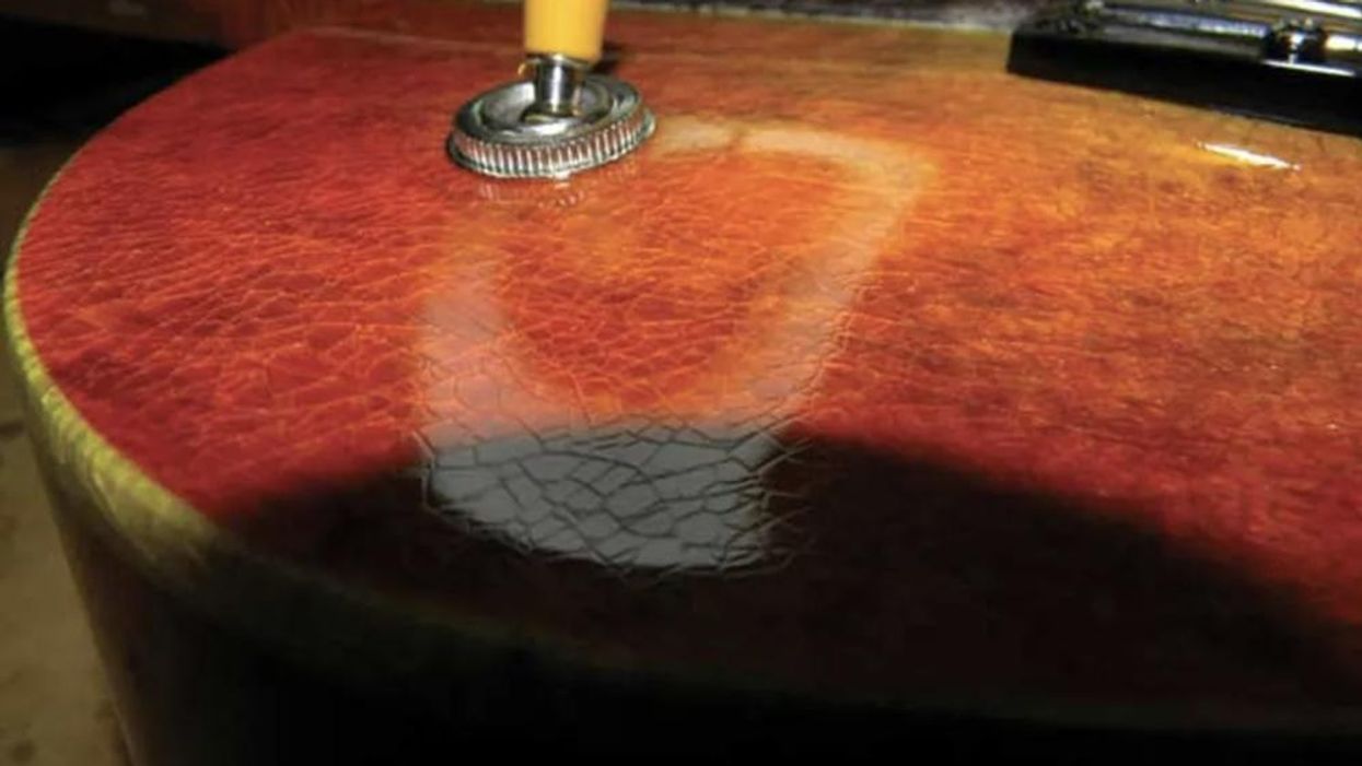 Guitar finish