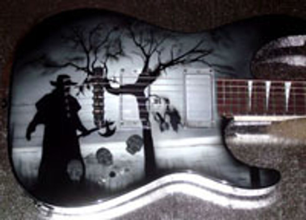 Riffs Staxtacular Auction, Guitar Painter, Death of the Guitar Solo