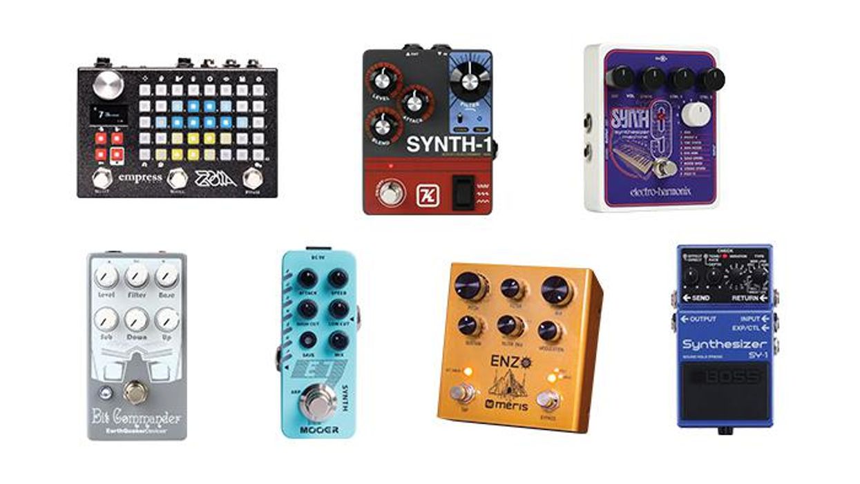 guitar synth pedals