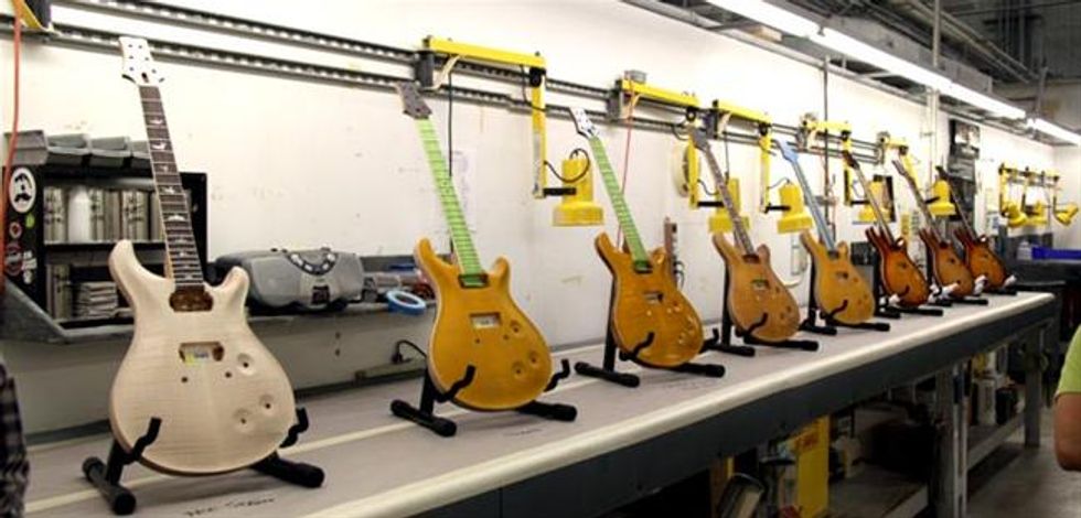 Guitars in Queue