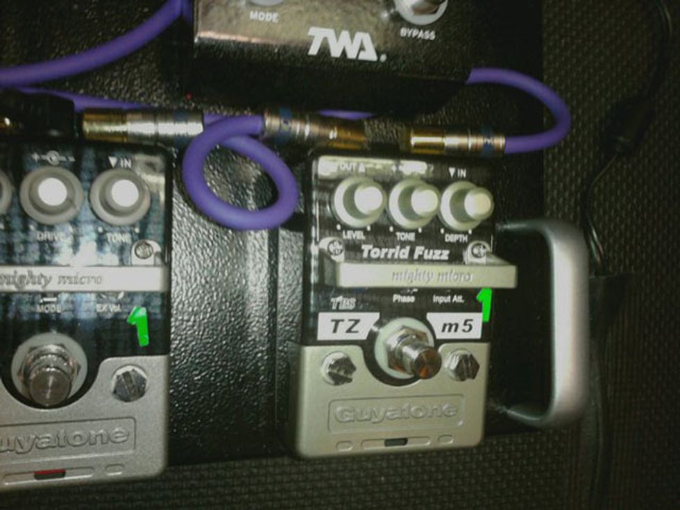 Guyatone mighty micro Red Heat Series Torrid Fuzz
