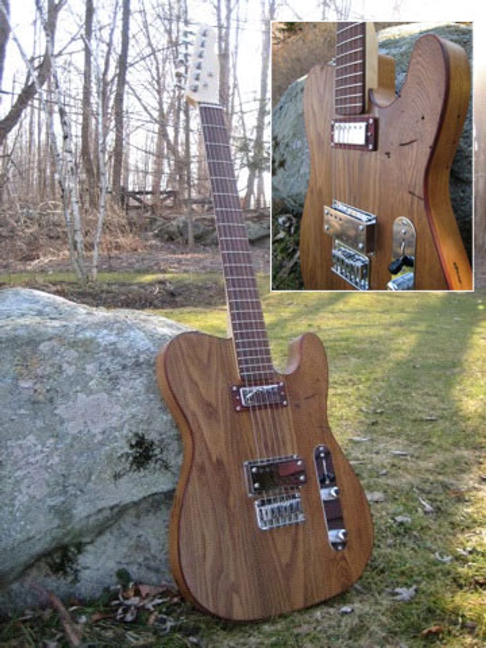 Hand-built Chestnut Tele-Style