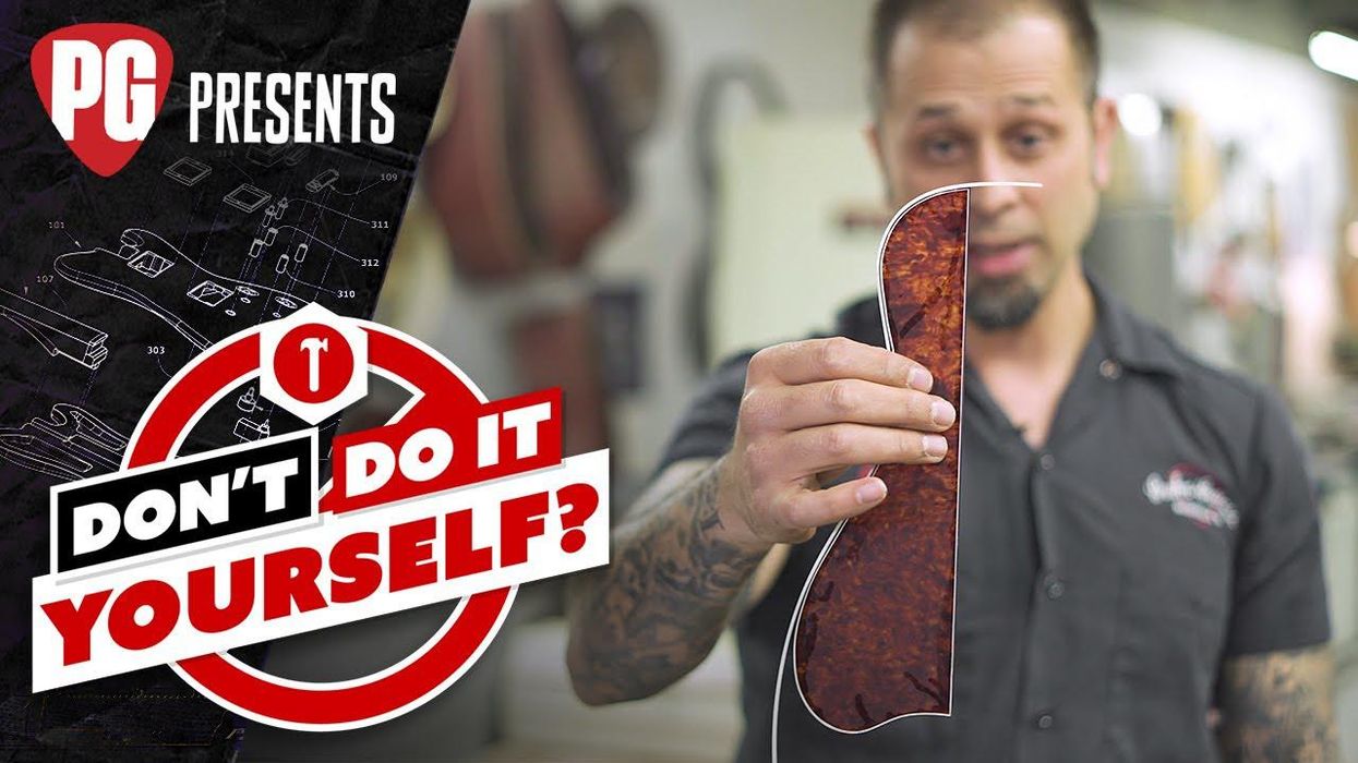 How to Make a Vintage-Repro Pickguard