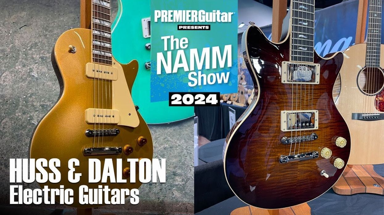 ​Huss & Dalton Electric Guitar Demo | NAMM 2024