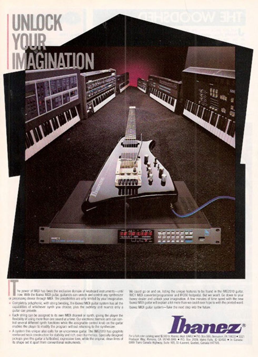 Ibanez IMC 1 and Synth Guitar