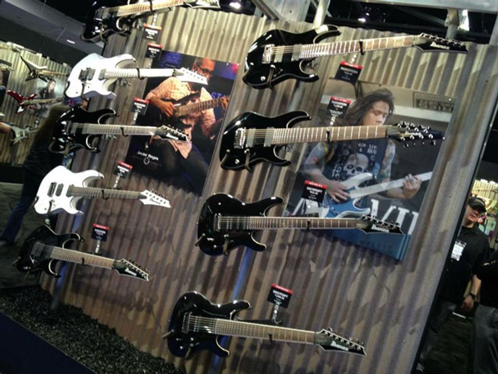 Ibanez Iron Label Series Guitars