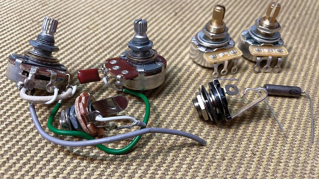 DIY Relic’ing: Harley Benton DC-Junior Electronics