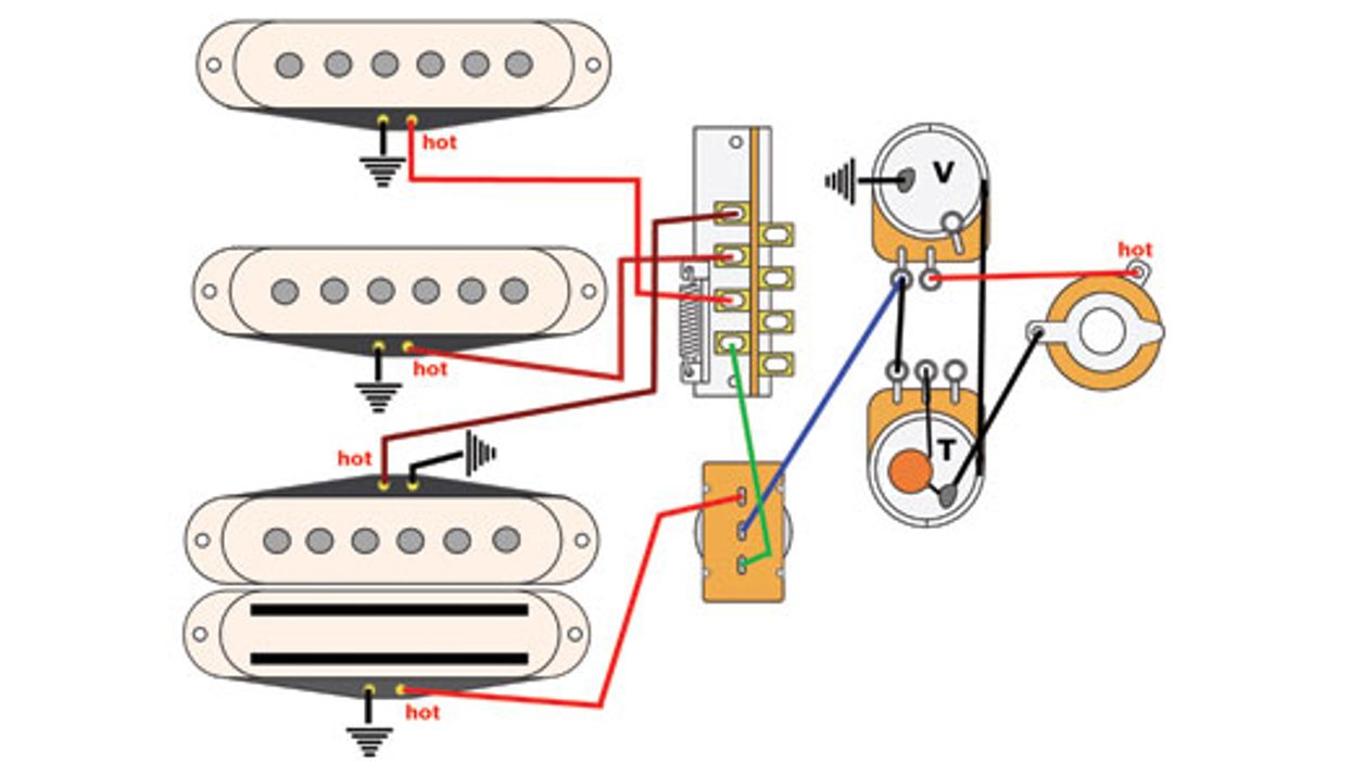 Mod Garage: Trad Strat and Bridge 'Bucker Tones
