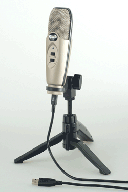CAD Introduces USB Mic, Earphones for 2009