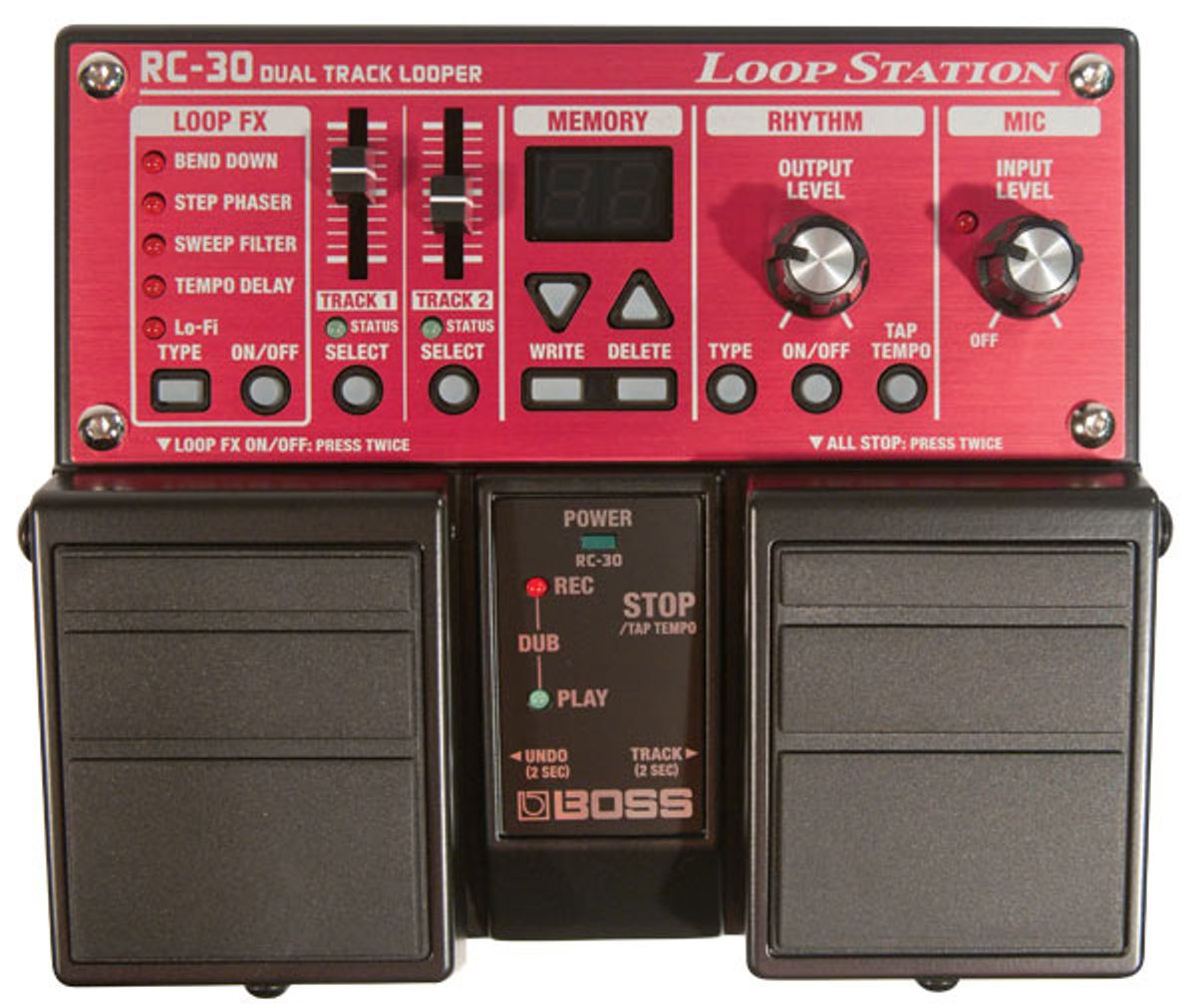 Boss RC30 Loop Station Pedal Review Premier Guitar