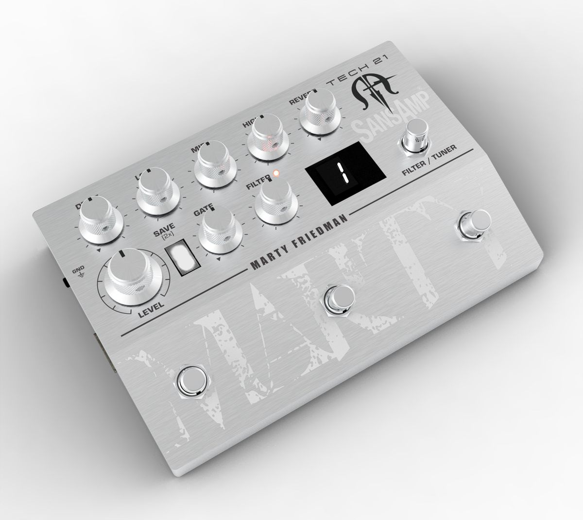 Marty Friedman and Tech 21 Launch Signature SansAmp