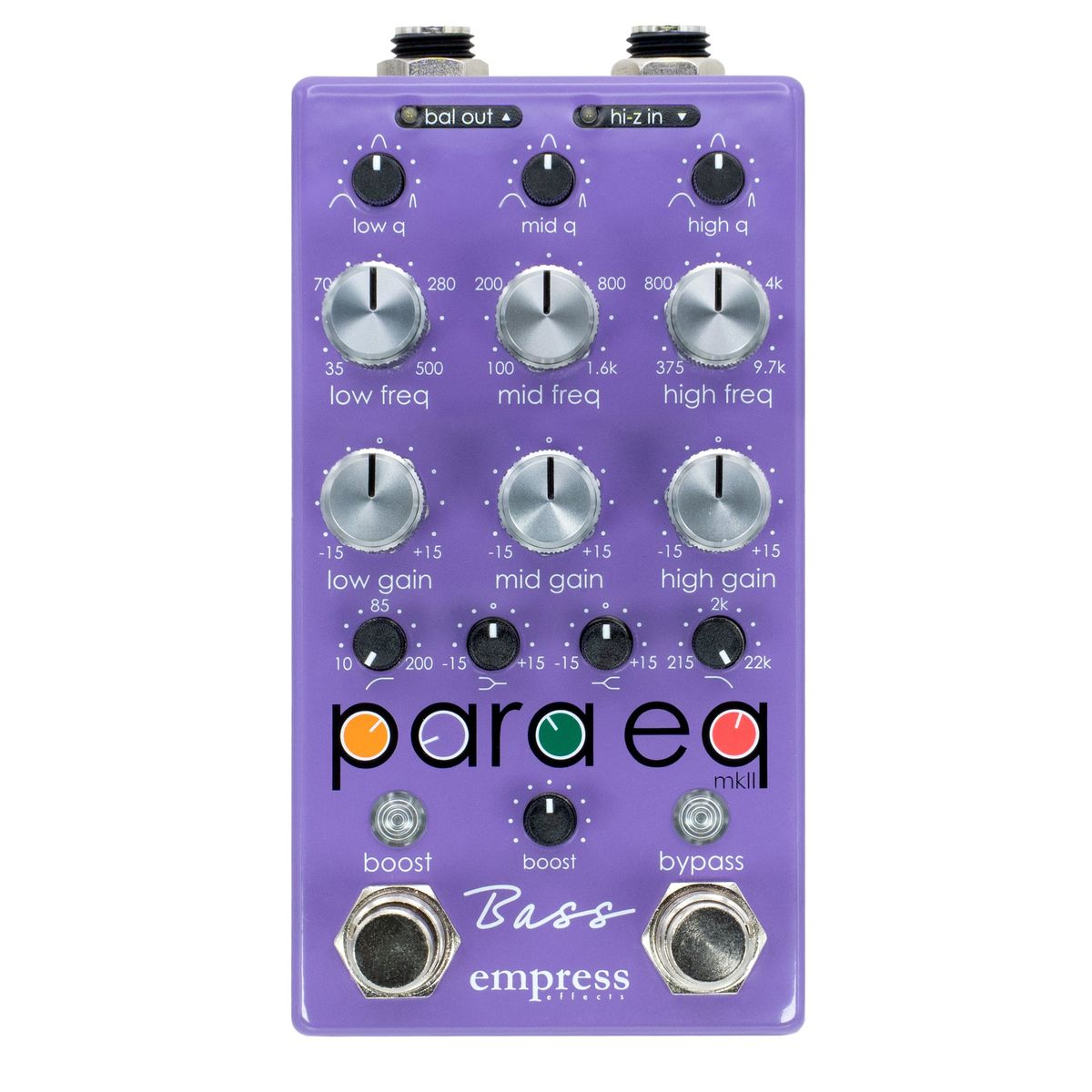 Empress Effects Releases Dedicated EQ Pedal for Bass Instruments – The Bass ParaEq
