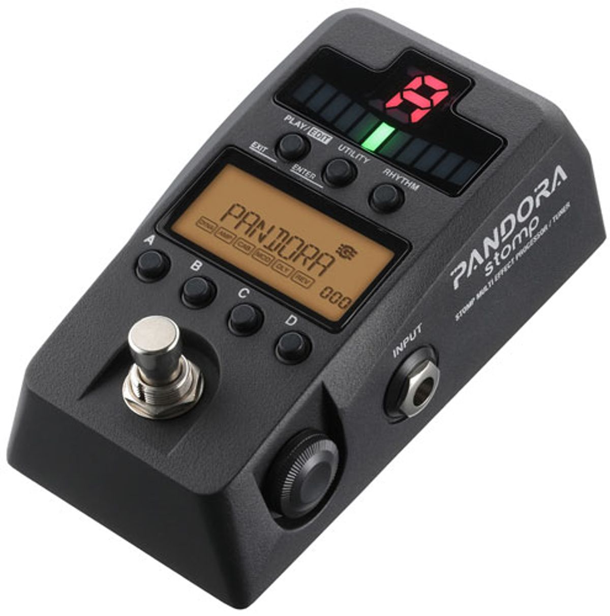 Korg Introduces the Pandora Stomp and Pitchblack Pro Tuner