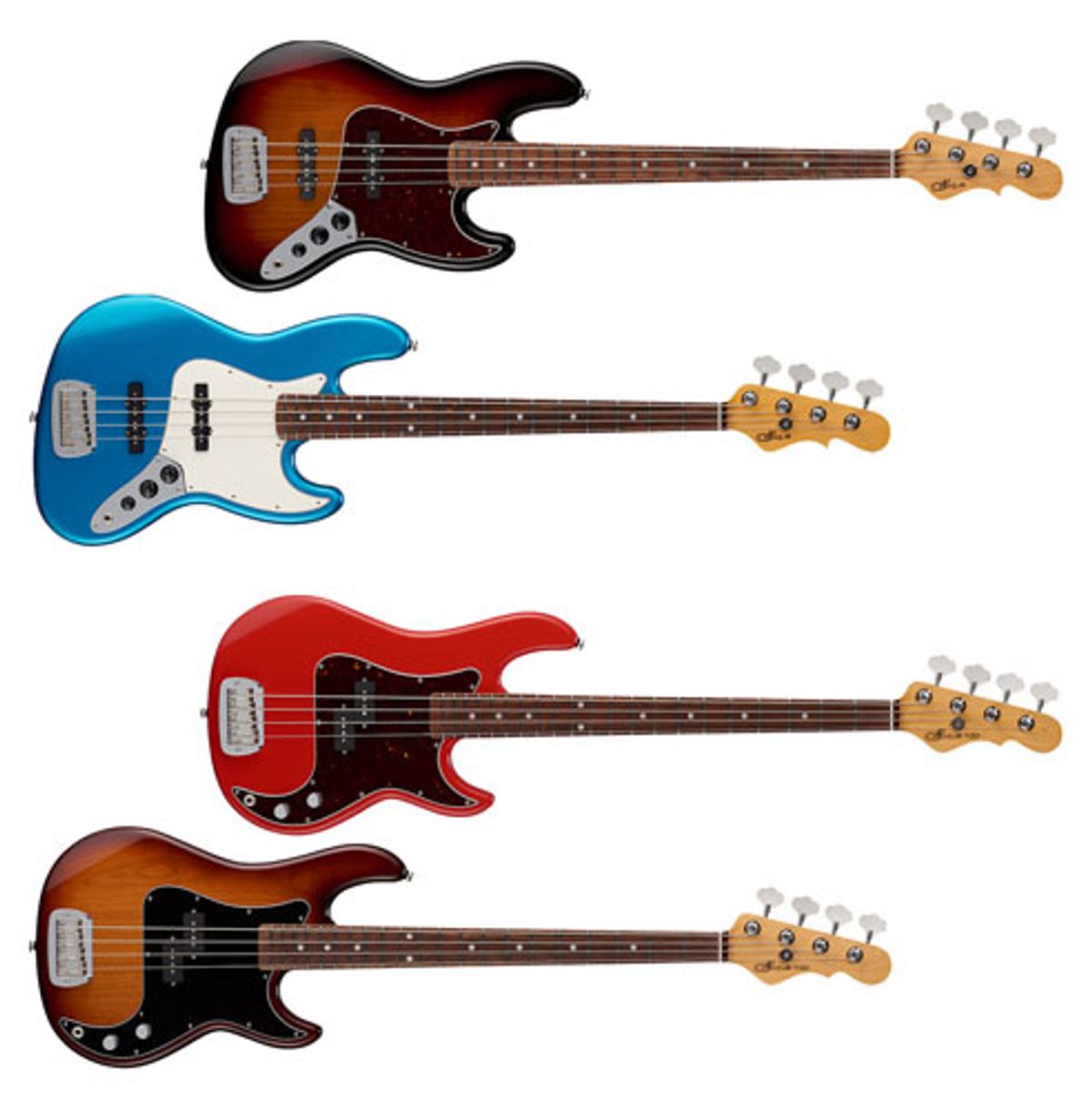 G&L Guitars Expands the Fullerton Deluxe Series With Two New Basses