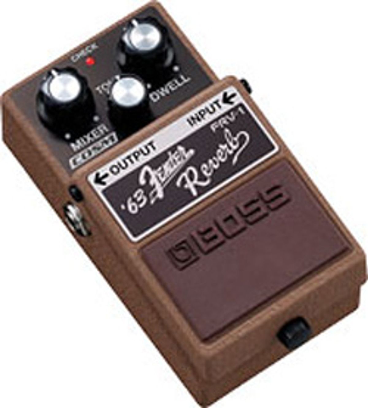 Boss Announces FRV-1 Fender Reverb Pedal