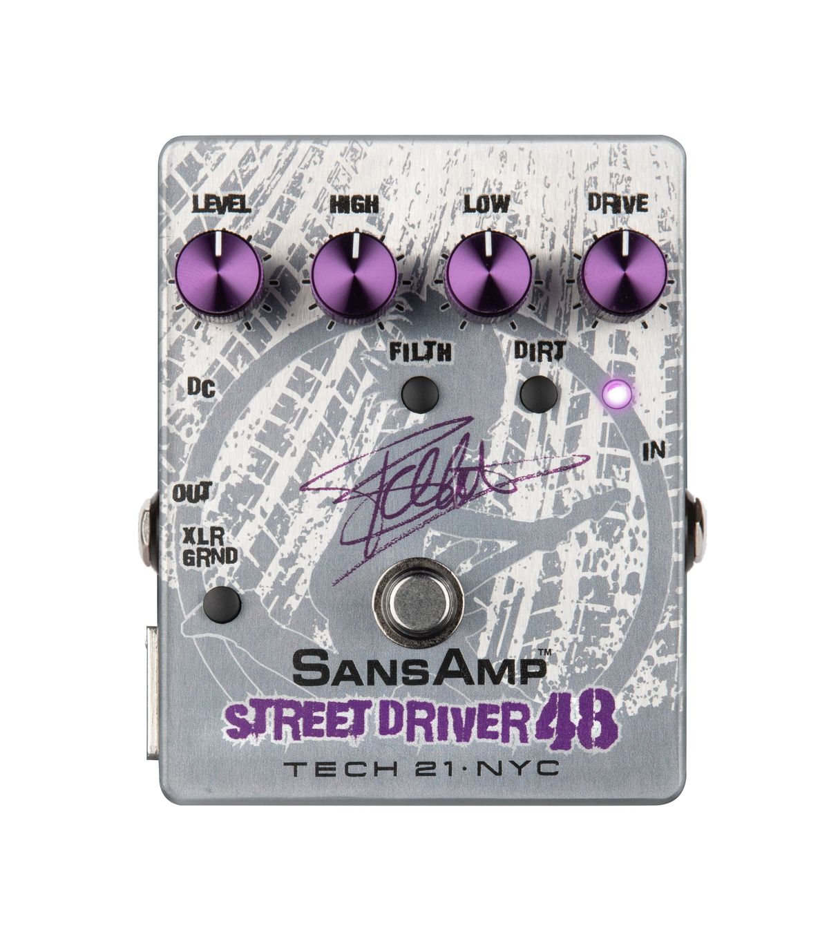 Tech 21 Introduces the Frank Bello Street Driver 48 SansAmp