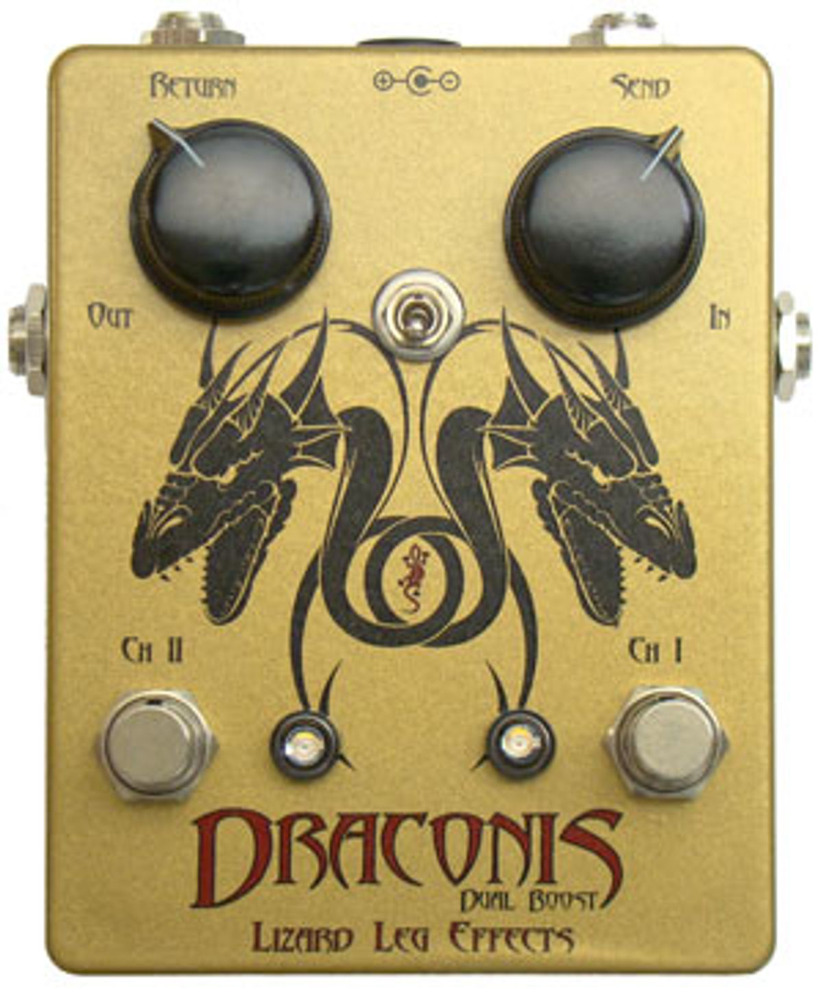 Lizard Leg Effects Announces Draconis Dual Boost