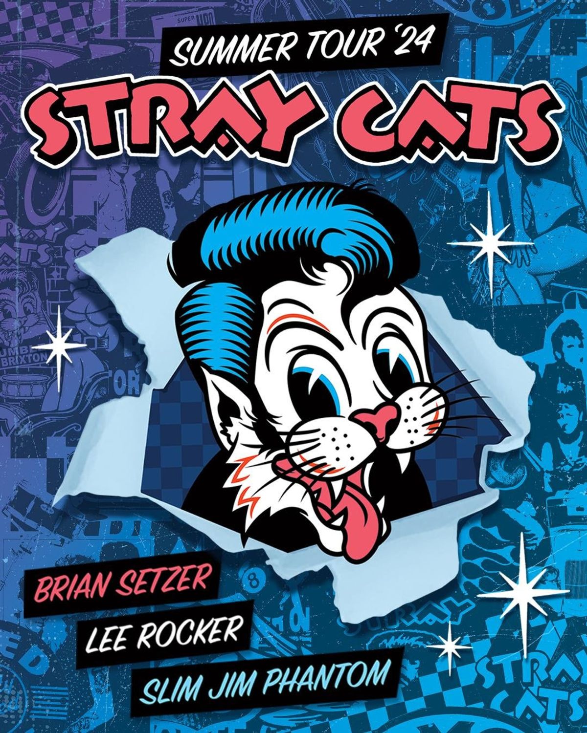 Stray Cats Announce Summer 2024 Tour