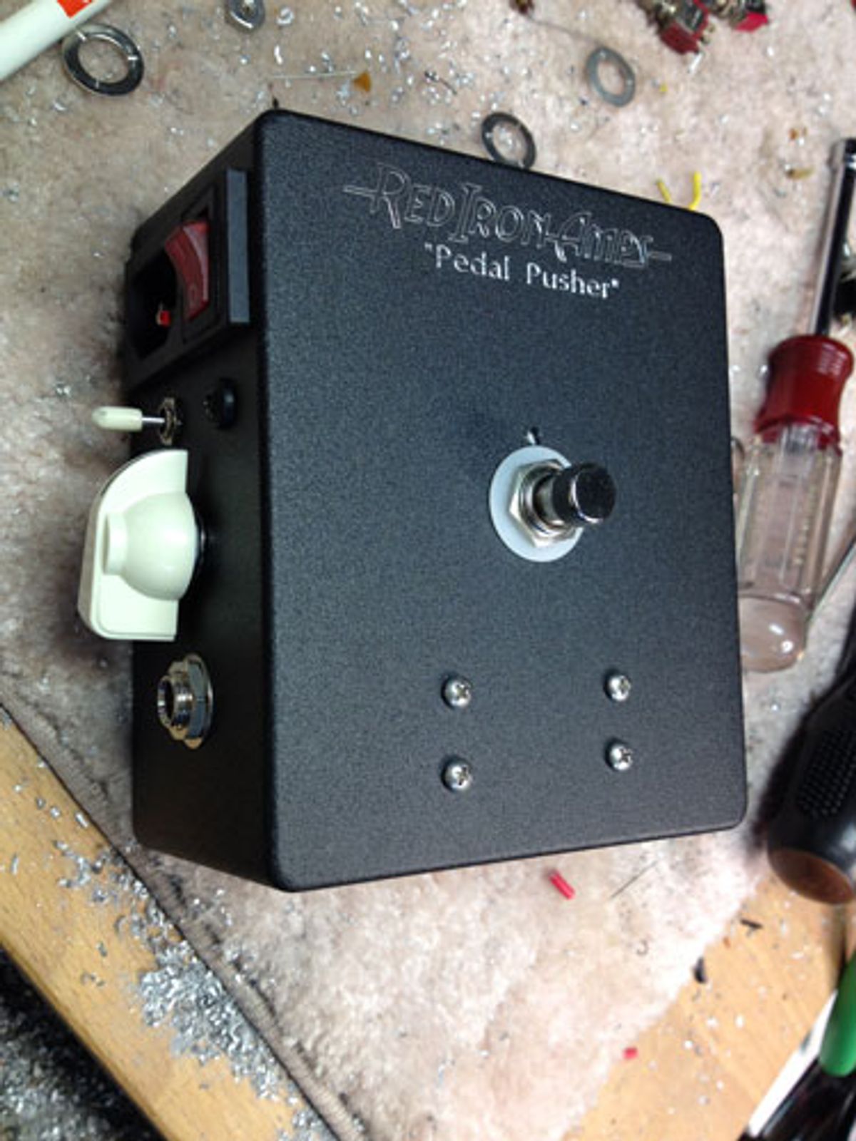 Red Iron Amps Introduces the Pedal Pusher