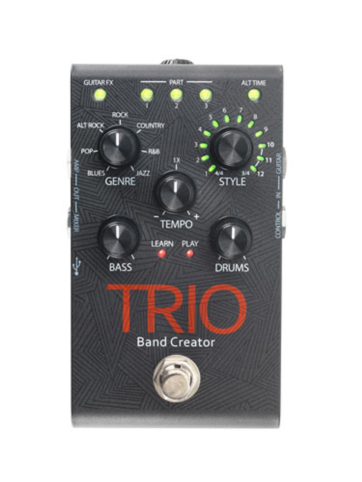 Digitech Releases the Trio Band Creator Pedal