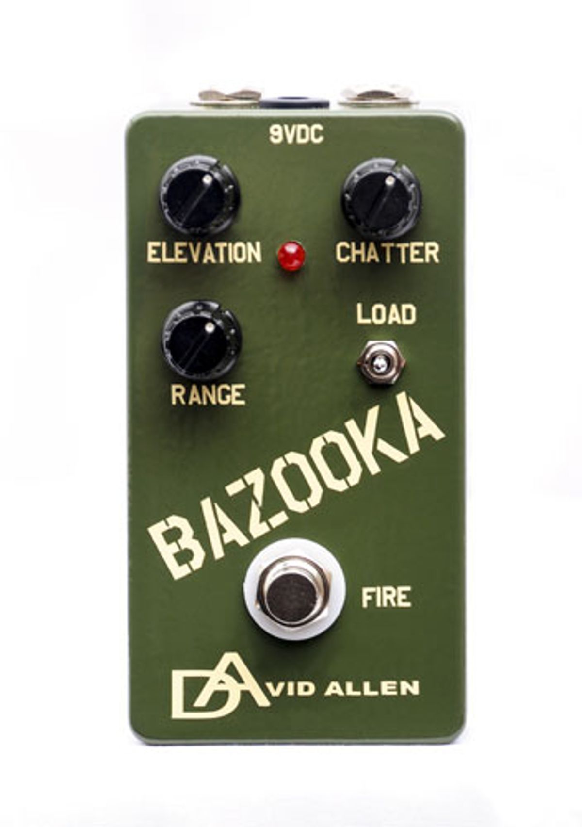 David Allen Pickups Announces the Bazooka Overdrive Pedal