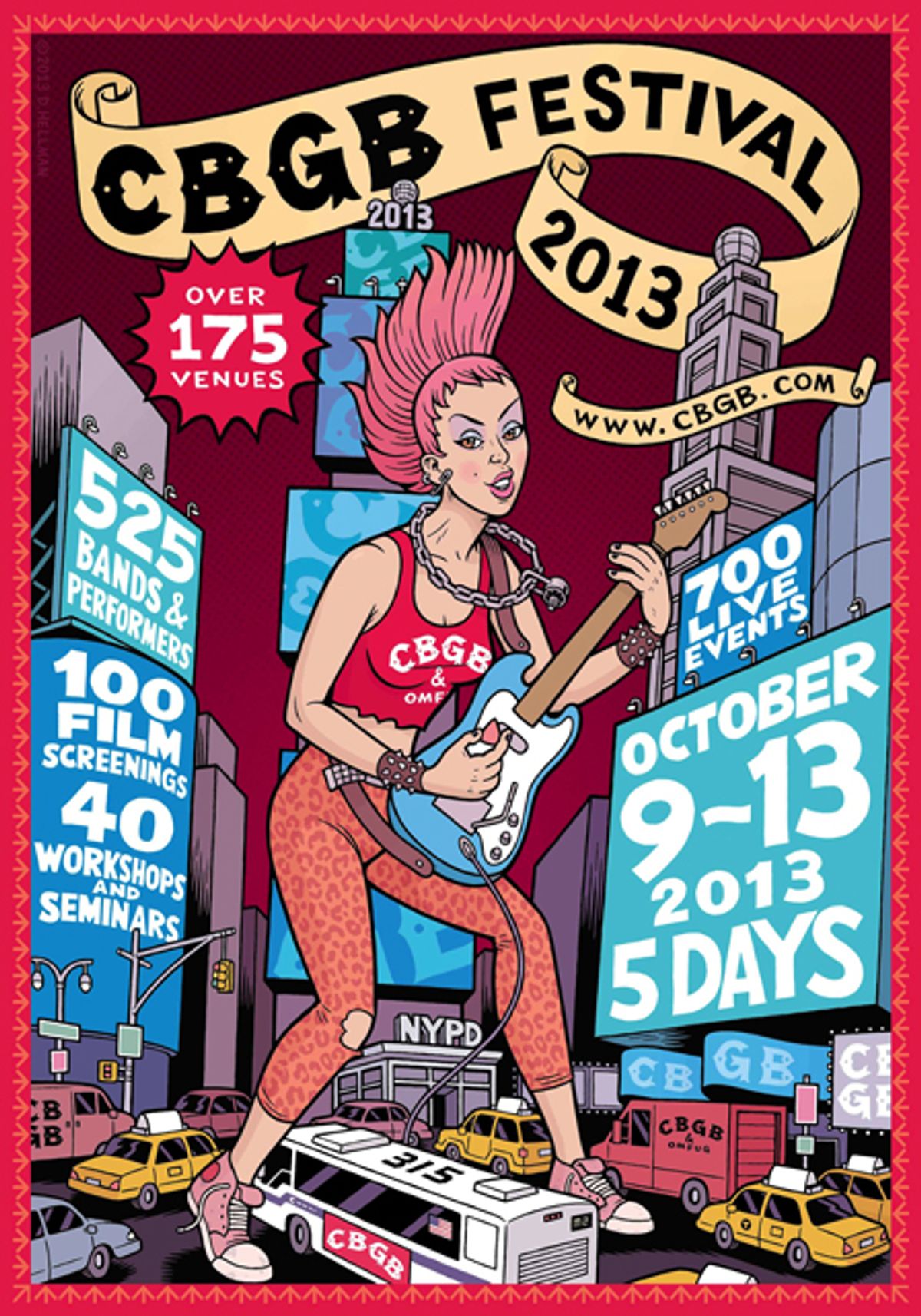 CBGB Celebrates 40th Anniversary with the CBGB Music and Film Festival