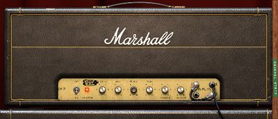 Plexi sound in a genuine Marshall case（1968 Marshall JMP50 (plexi 