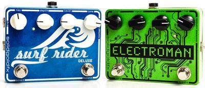SolidGoldFX Launches Surf Rider & Electroman Pedals - Premier Guitar