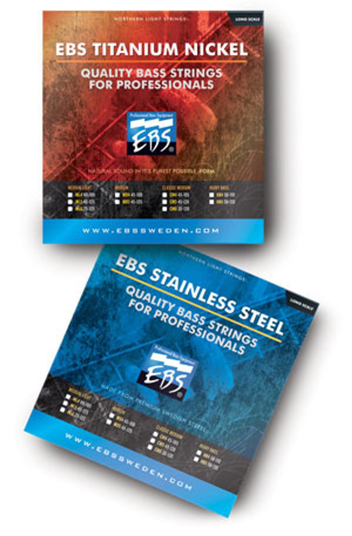 EBS Announces New Bass Strings