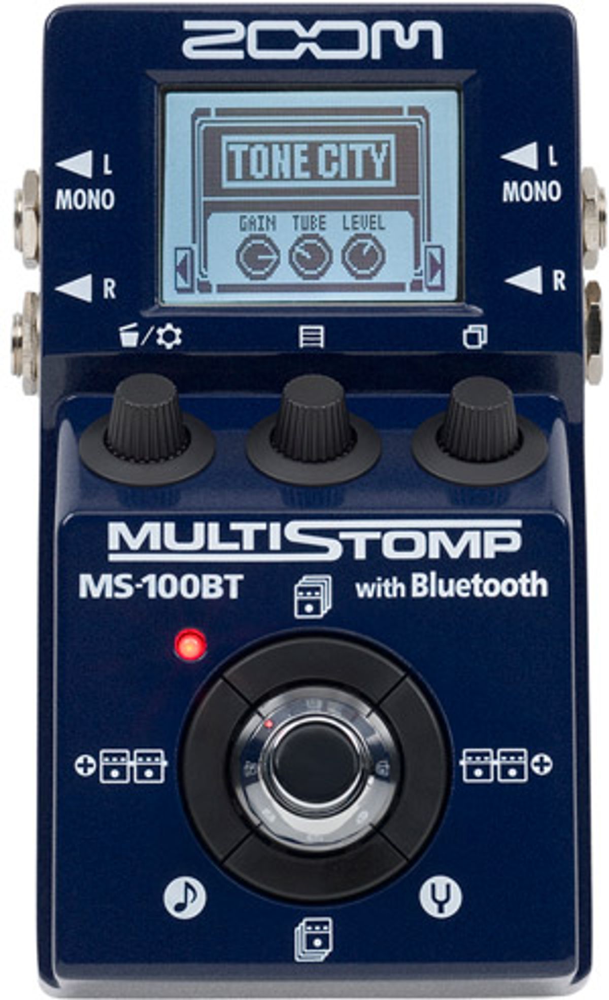 Zoom MS100BT MultiStomp with Bluetooth Pedal Review Premier Guitar