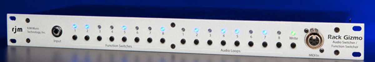RJM Music Technology Introduces the Rack Gizmo