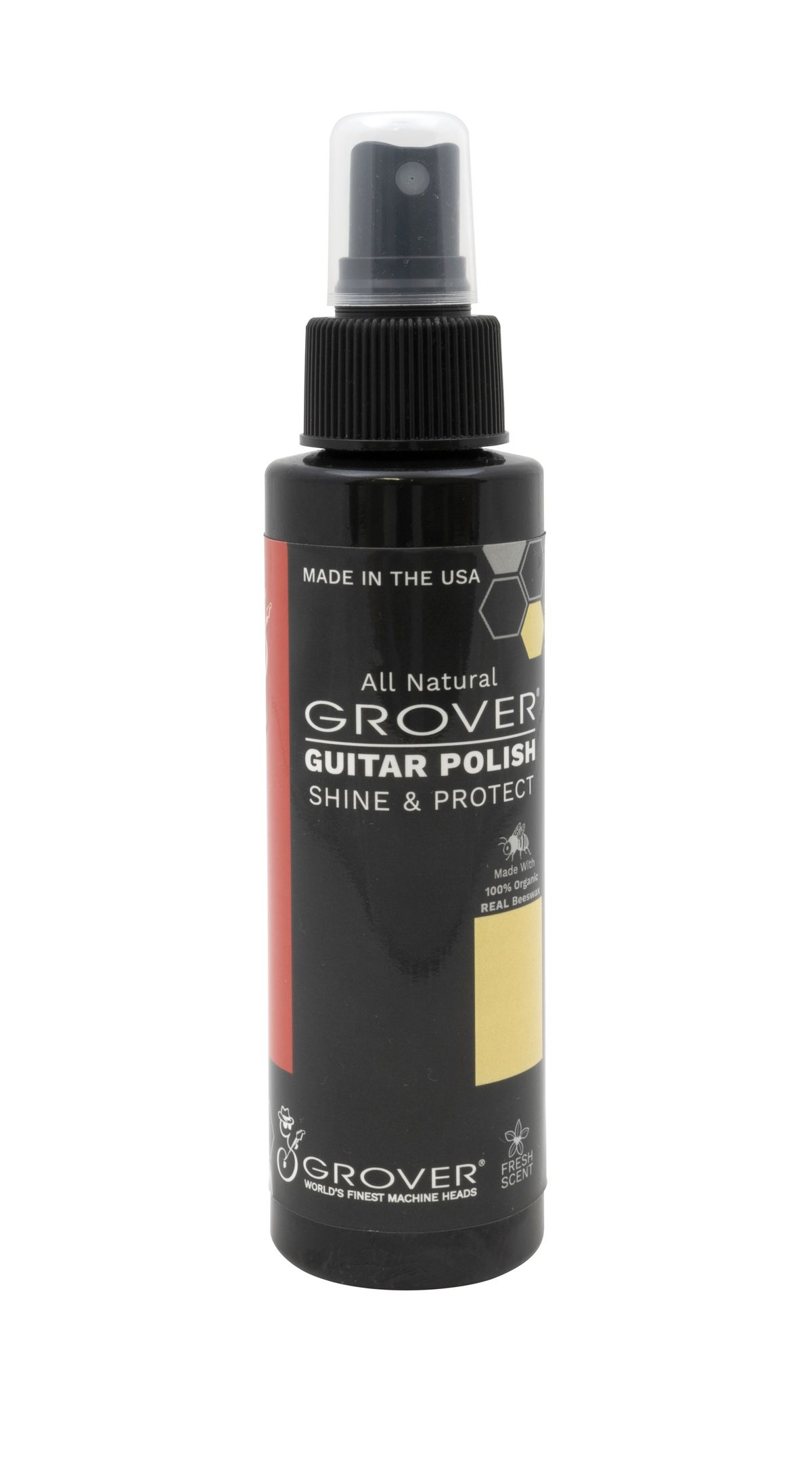Grover Introduces All-Natural Formula Guitar Polish