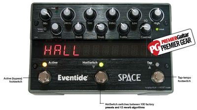 Eventide Space Reverb Pedal Review - Premier Guitar