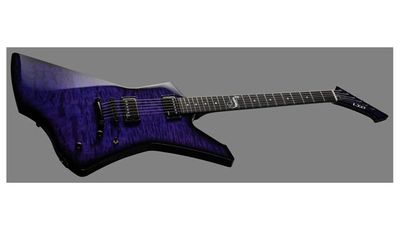 Esp Guitars Announces James Hetfield Signature Series Ltd Snakebyte Se Baritone Premier Guitar
