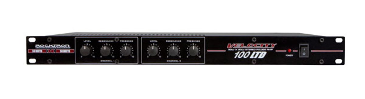 Rocktron Unveils the Velocity 100 LTD