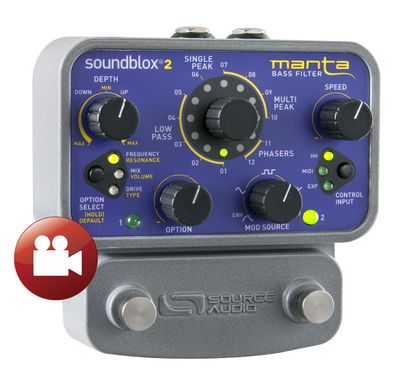 Source Audio Manta Bass Filter Review - Premier Guitar 