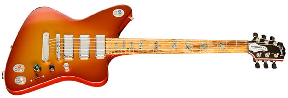 Gibson Announces Firebird X With Built-in Effects