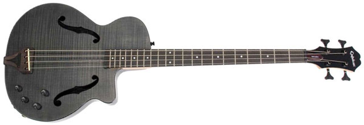 Epiphone Zenith Fretted Acoustic/Electric Bass Review