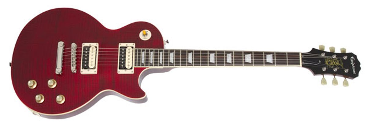 Epiphone Unveils Slash “Rosso Corsa” Les Paul Standard
