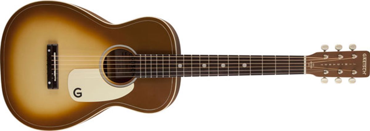 Gretsch Introduces the G9520-BRB Jim Dandy Flat Top Acoustic Guitar